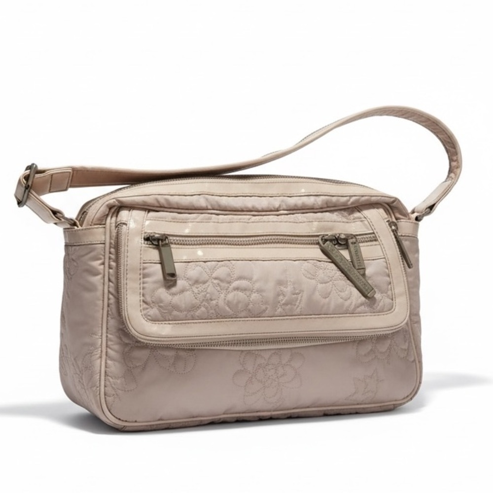 Stella McCartney Lesportsac Limited Edition Quilted Nylon Shoulder Travel Bag
